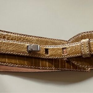 Vera Pelle Genuine Leather Belt Made in Italy